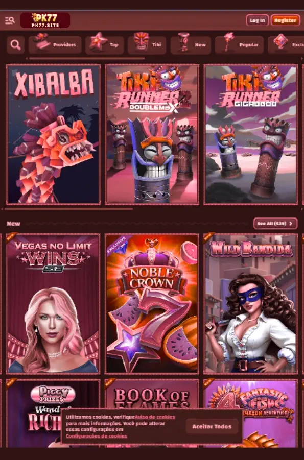 pk77 android e ios aplicativo